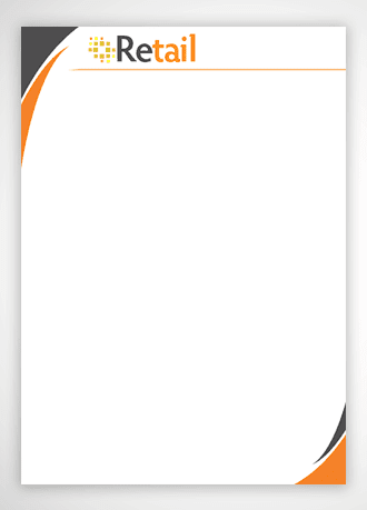 retail letterhead example