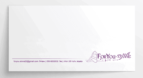 Envelope Example For Beautician