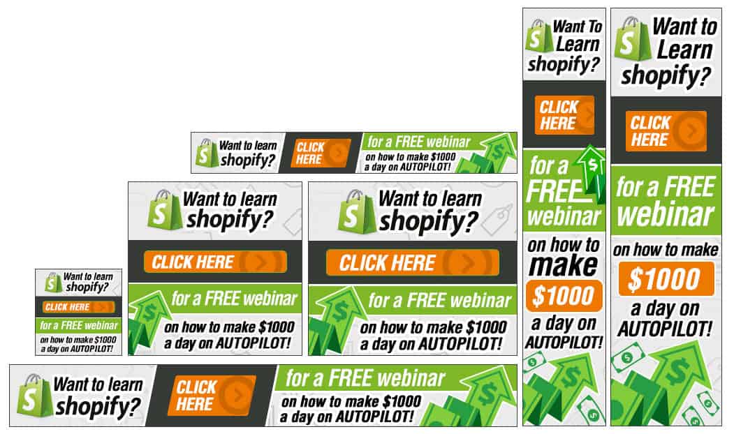 Full Banner Set Examples Yydevelopment